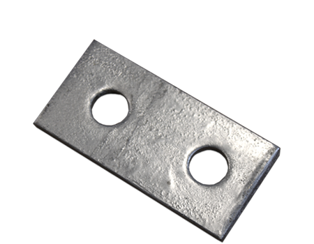 2 hole flat plate