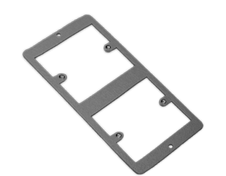 2 way single socket plate