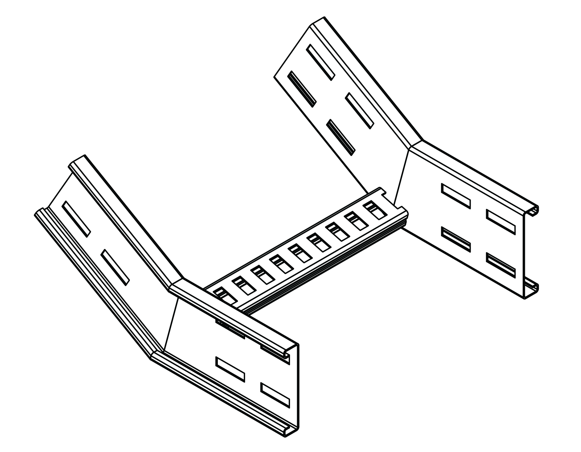 ladder 30˚internal riser