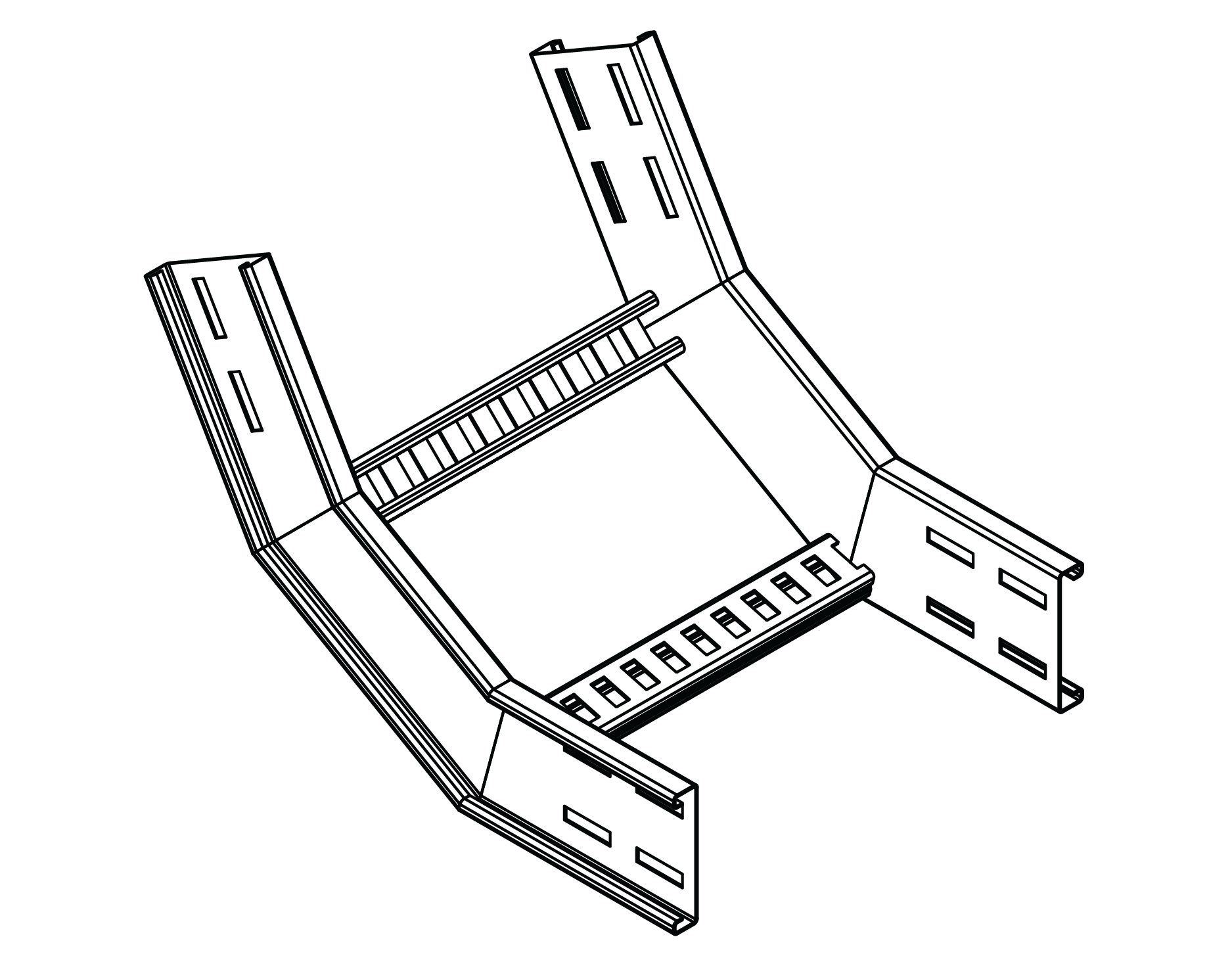 ladder 60˚internal riser